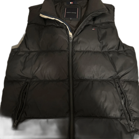 Svart dunväst från Tommy Hilfiger