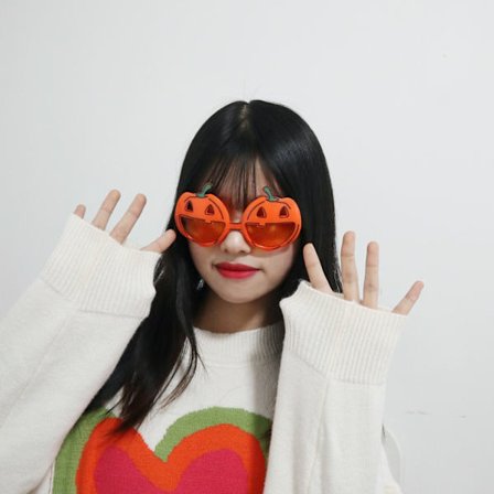 Gresskar solbriller Halloween festdrakt morsom fancy dress up