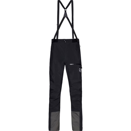 Norrøna Trollveggen Gore-Tex Pro Light Men's Pants Men ski trousers Black M