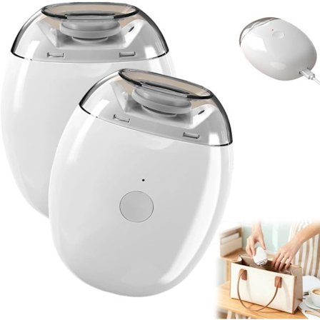 1/2/3 STK Elektrisk Neglefil USB, Automatisk Negleklipper med LED, 3 Hastigheter, Stillegående for Baby og Voksne