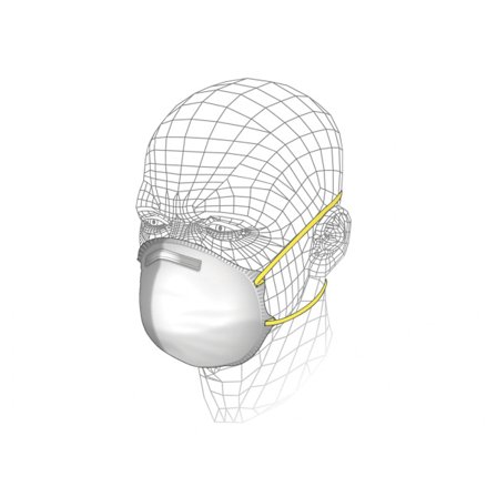 Vitrex Andningsskydd för Elverktyg & MDF P2 (2-pack) One Size Multi C