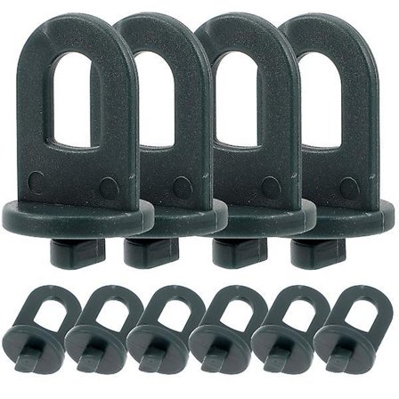 50 stk Drivhuskroker Plast Drivhuskroker Plante Blomst Henger Hengeklips