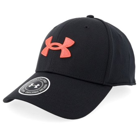 Under Armour - Svart flexfit Keps - Blitzing Low Stretch Black Flexfit @ Hatstore