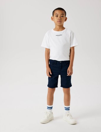 name it Nkmsilas Isak Lshort Twi 3122-Mf Tb Noos - Navy - 134