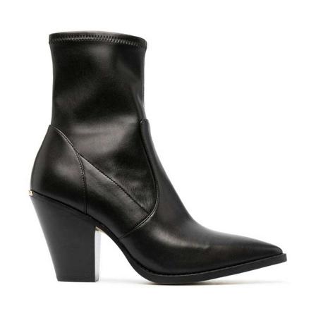 Michael Kors, Heeled Boots Zwart, Dames, Maat:38 EU