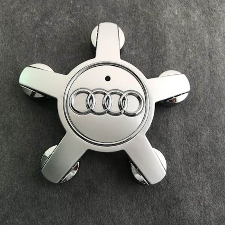 4 st Bil Femklo Hjulcentrumkåpa Navskydd Auto Emblem Dekorationstillbehör För AUDI A4 B8 B6 B9 B7 A3 8P 8V 8L A6 C7 C6