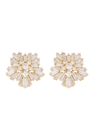 SNÖ of Sweden Icon Small Ear Örhängen Dam Guld ONESIZE