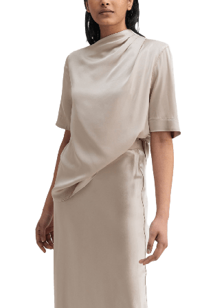 Ahlvar Gallery Lima Tee T-shirts & toppar Dam Beige L