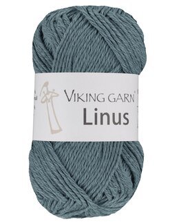 Linus-lanka. 50g Tumma turkoosi