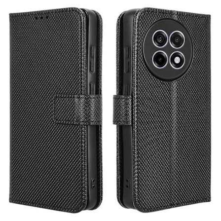 Pung Telefon Cover til OnePlus 13R 5G/Ace 5 Pro 5G PU Læder Diamant Tekstur Cover