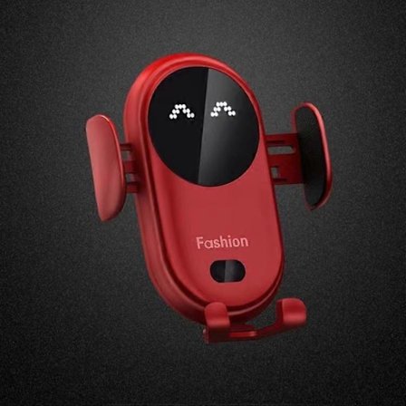 Smart Bil Trådlös Laddare Telefonhållare, Trådlös Auto-avkännande Biltelefonhållare Laddare