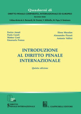 Introduzione al diritto penale internazionale