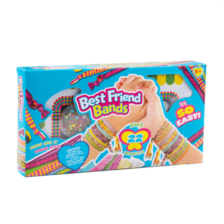 Jente Håndverksett DIY Armbåndslaging Smykker Vennskapshåndverk for Jenter 5-12 År Gamle Lekegaver