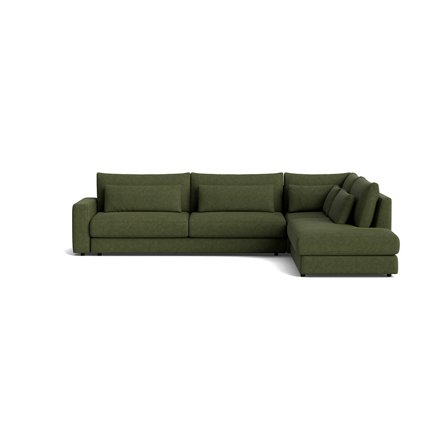 Sevilla hjørnesofa, højrevendt - Aragon Grøn - 325x240x85 - Sofa, hjørnesofa