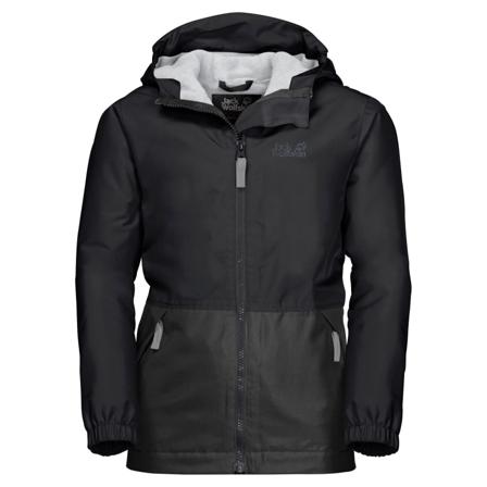 Jack Wolfskin Snowy Days Jacket Kids Children Other warmly-lined jackets Black 140