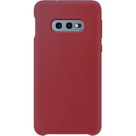 Samsung Galaxy S10e Silikonskal - Liquid Silicone Cover Röd