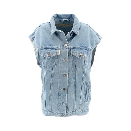 Haikure Denim Jas , Blauw , Dames , Maat: S