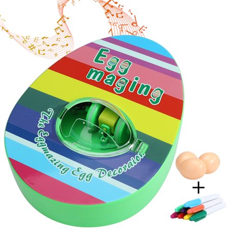 DIY Ekte Egg Doodle Leke Elektrisk Malemaskin for Påskegg