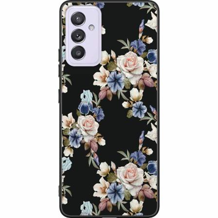 Samsung Galaxy A82 5g Svart Skal Blommor