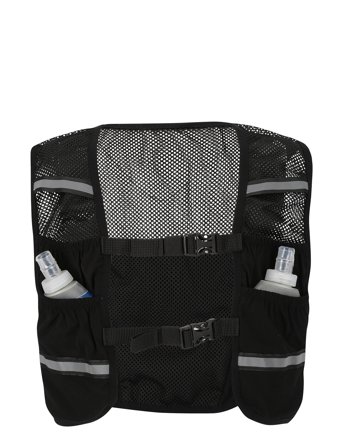 Boona Running Vest W/ Bottles Black Endurance