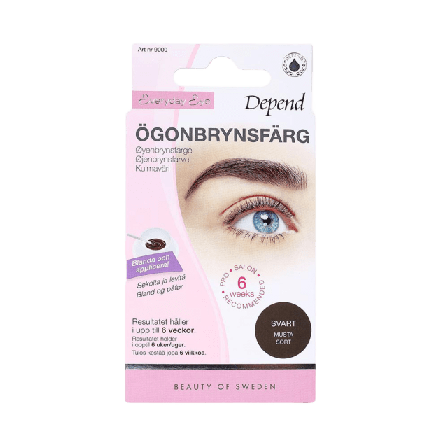 Depend Ögonbrynsfärg Lösögonfransar & färgning Dam ONESIZE