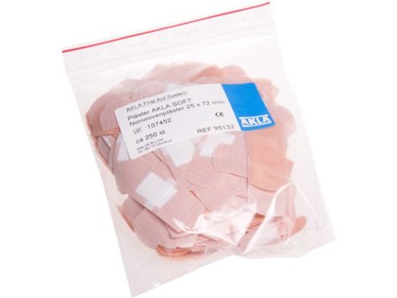 AKLA Plåster Soft nonwoven 53x72mm 100/fp - Lyreco - Skyddsutrustning - Första Hjälpen - Plåster