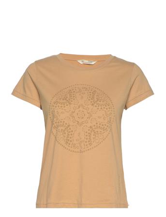 Skyler Top T-shirts & Tops Short-sleeved Keltainen ODD MOLLY
