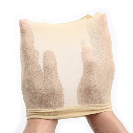 Kuukautisaiheinen Halloween-sukka Naamio Halloween Läpinäkyvä Sukka Naamio Halloween Juhlat Cosplay-asu