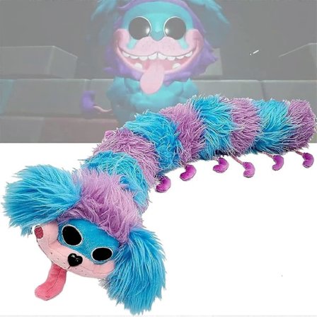 Amycore PJ Pug a Pillar 60cm Poppy Chapter 2 Pehmolelu, Lahja Pelifaneille, Pehmeä Toukkatyyny Stressin Lievitykseen. LGL