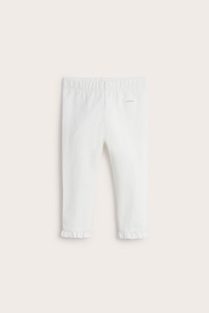 Newbie | Legginsy z koronką | Offwhite