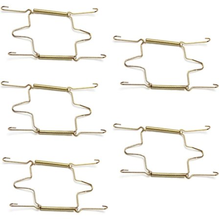 5-pack Väggtallrikshängare, osynliga väggmonterade dekorativa krokar, 15 cm