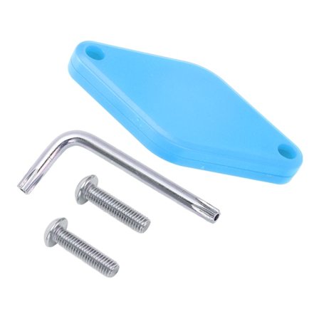 Pyörän piilotettu GPS-paikannin varkaudenesto kestävä polkupyörän pidike sininen suojus