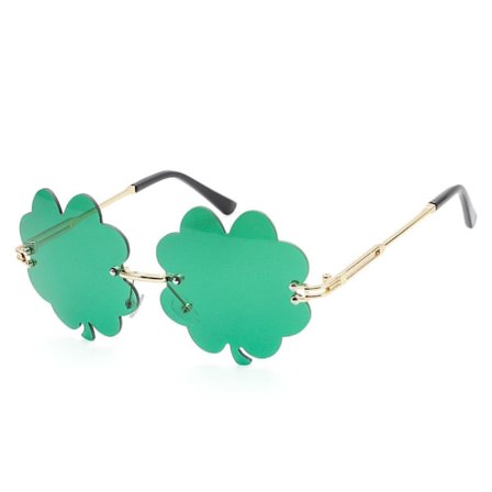 Irish Shamrock Solbriller St. Patrick's Day FIRKLEVER