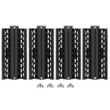 4 st Universal Flametamare Justerbara Grill Ersättningsdelar Värmesköldsplatta (Lågt pris rea)