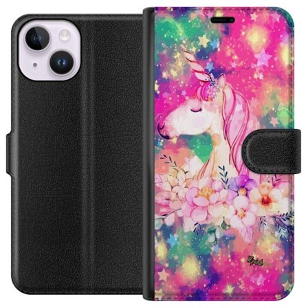 Yhteensopiva Lompakkokotelo Apple Apple iPhone 15 Enhörning