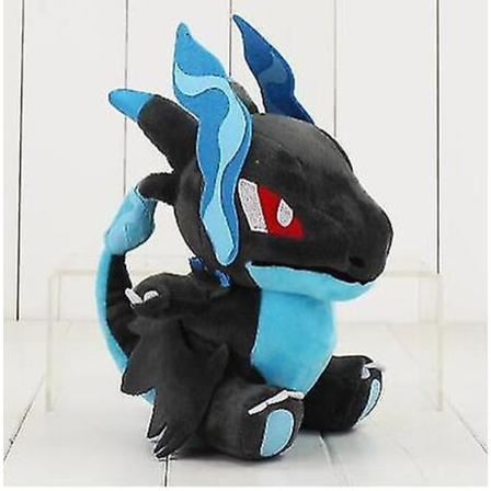22 Cm Mega Plysch Toy Blå Charizard Version Stoppad Docka