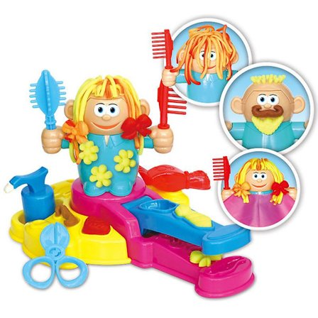 Play-Doh Crazy Barber Shop Set - Klippar Frisör Salong Leksak för Barn