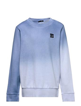 Nlmotto Ls Sweat Sweat-shirt Tröja Blå LMTD