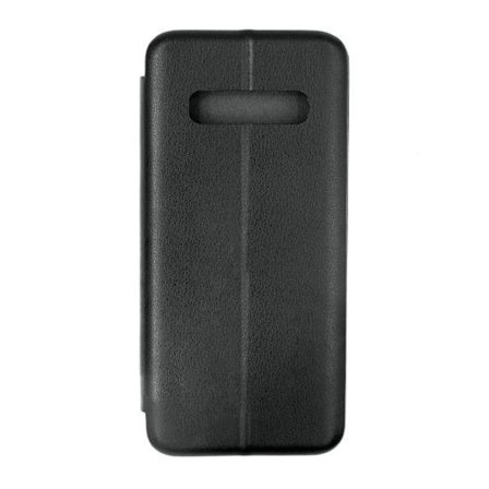 Flip Stand PU Leather Case For Samsung S10 Plus Black
