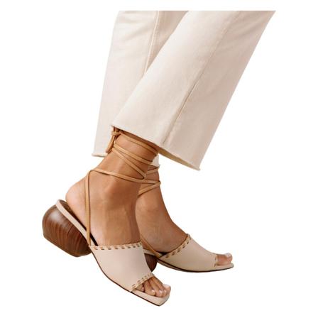 Alohas, Kitty Sandals Beżowy, Kobieta, Rozmiar: 39 EU