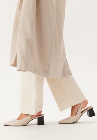 Vagabond Shoemakers Altea Slingback Offwhite Sko