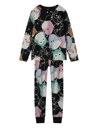 name it Nkfobia Squish Ls Nightset Bfu - Black - 116
