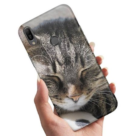 Xiaomi Redmi Note 7 - Skal/Mobilskal Sovande Katt