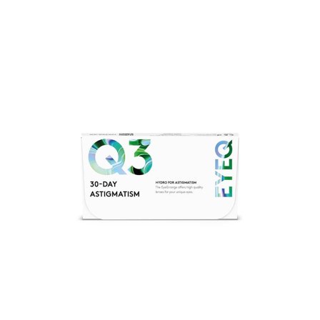 EyeQ Hydro For Astigmatism Q3 - 3/laatikko - Piilolinssit - EyeQ