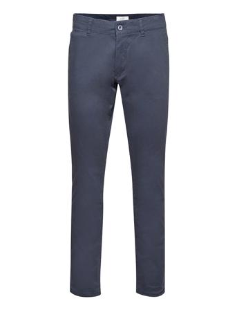 Pants Woven Chinos Byxor Blå Esprit Casual