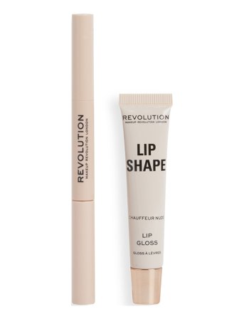 Revolution Beauty London Revolution Lip Shape Kit Chauffeur Nude - Brown - 9 ml