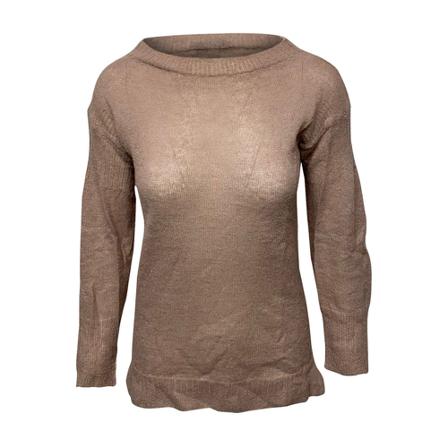 Burberry Vintage Pre-owned Crewneck Knit Sweater Wool Brun, Dame