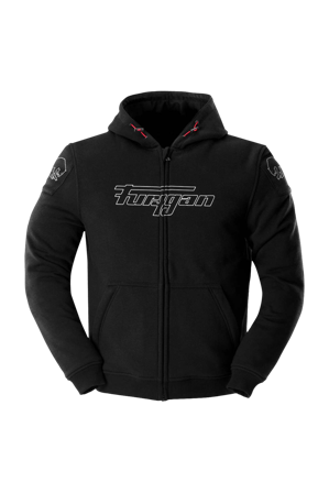 Chaqueta De Moto Furygan Livio X Kevlar Mujer Negro L