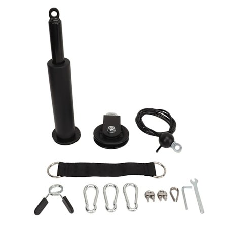 Vekt kabel trinse system DIY hjemme kabel trinse vedlegg for treningsstudio pull down biceps curl tricep arm treningsøkter
