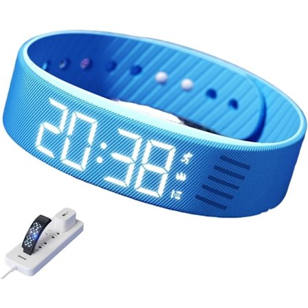 2025 Siste Modell Fitsleeps Vekkerklokke, Fitsleeps Alarmarmbånd, Snooze-fritt Smartklokke, Vibrasjonsvekking Armbånd Snooze-fritt S